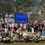 पर्यावरण प्रेमी सैकड़ो युवाओं ने तमसा नदी में चलाया स्वच्छता अभियान