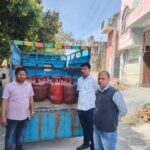 *घरेलू गैस सिलेंडरो में कम गैस पाए जाने पर 02 गैस वाहन चालकों के विरुद्ध किया गया मुकदमा दर्ज*