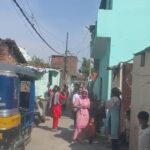 पार्षद की शिकायत पर नगर निगम की कार्रवाई: सोनिया बस्ती में अतिक्रमण हटाने हेतु मुनादी