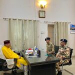 *आईटीबीपी के महानिदेशक मनु महाराज ने की कैबिनेट मंत्री सतपाल महाराज से शिष्टाचार भेंट*