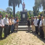 नमक छोड़ो आंदोलन की वर्षगांठपर आजादी के योद्धाओं को पुष्पांजलि अर्पित की