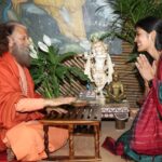 कन्नड़ एवं तमिल फिल्म जगत की अभिनेत्री संचिता शेट्टी ने परमार्थ आकर निकेतन आकर आशीर्वाद एवं मार्गदर्शन प्राप्त किया