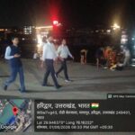 नगर आयुक्त नंदन कुमार (आईएएस) ने रात्रि में घाटों की सफाई व्यवस्था का औचक निरीक्षण किया