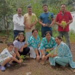 लोक पर्व हरेला के अवसर फलदार पौधों का रोपण किया गया
