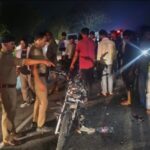 दर्दनाक हादसा  : दो मोटरसाइकिलों की आमने-सामने की भिड़ंत, तीन  की दर्दनाक मौत, गंभीर दो घायल