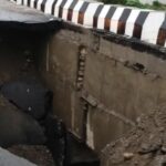 प्रेमनगर-नंदा की चौकी के पास बने पुल की एप्रोच रोड पर हुआ बड़ा गड्ढा, डीएम ने दिए जाँच के आदेश