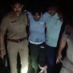 बुजुर्ग महिला से चेन लूटने का आरोपी मुठभेड के बाद गिरफ्तार,चेन भी हुई बरामद
