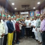 किसान मजदूर संगठन सोसायटी के प्रतिनिधिमंडल ने ज्वालापुर विधायक रवि बहादुर को सौंपा मांग पत्र