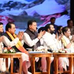 उत्तराखंड आदि रंगोत्सव में दिखी उत्तराखंड की समृद्ध जनजातीय विरासत और सांस्कृतिक विविधता, *पारंपरिक रंग में रंगे मुख्यमंत्री, कलाकारों संग थिरके और खुद बजाया ढोल